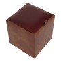 Taburet Box - imitatie piele coniac/bordo - 8070/21902 Taburet Box - imitatie piele coniac/bordo - 8070/21902
