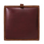 Taburet Box - imitatie piele coniac/bordo - 8070/21902 Taburet Box - imitatie piele coniac/bordo - 8070/21902