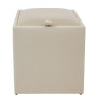 Taburet Box - imitatie piele crem - 21834 Taburet Box - imitatie piele crem - 21834