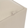 Taburet Box - imitatie piele crem - 21834 Taburet Box - imitatie piele crem - 21834