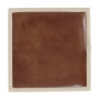 Taburet Box - imitatie piele crem/coniac - 21834/8070 Taburet Box - imitatie piele crem/coniac - 21834/8070