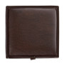 Taburet Box - imitatie piele maro - 15611 Taburet Box - imitatie piele maro - 15611