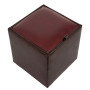 Taburet Box - imitatie piele maro/bordo - 15611/21902 Taburet Box - imitatie piele maro/bordo - 15611/21902
