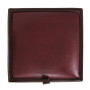 Taburet Box - imitatie piele maro/bordo - 15611/21902 Taburet Box - imitatie piele maro/bordo - 15611/21902