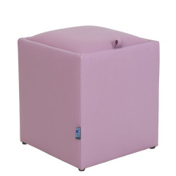 Taburet Box - imitatie piele mov - 21897 Taburet Box - imitatie piele mov - 21897