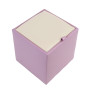 Taburet Box - imitatie piele mov/crem - 21897/21834 Taburet Box - imitatie piele mov/crem - 21897/21834