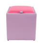 Taburet Box - imitatie piele mov/roz - 21897/21896 Taburet Box - imitatie piele mov/roz - 21897/21896