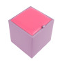 Taburet Box - imitatie piele mov/roz - 21897/21896 Taburet Box - imitatie piele mov/roz - 21897/21896