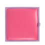Taburet Box - imitatie piele mov/roz - 21897/21896 Taburet Box - imitatie piele mov/roz - 21897/21896