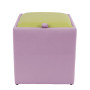 Taburet Box - imitatie piele mov/verde - 21897/21899 Taburet Box - imitatie piele mov/verde - 21897/21899