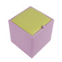 Taburet Box - imitatie piele mov/verde - 21897/21899 Taburet Box - imitatie piele mov/verde - 21897/21899