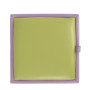 Taburet Box - imitatie piele mov/verde - 21897/21899 Taburet Box - imitatie piele mov/verde - 21897/21899