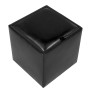 Taburet Box - imitatie piele negru - 21901 Taburet Box - imitatie piele negru - 21901