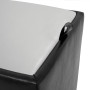 Taburet Box - imitatie piele negru/alb - 21901/21894 Taburet Box - imitatie piele negru/alb - 21901/21894