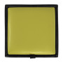 Taburet Box - imitatie piele negru/verde - 21901/21899 Taburet Box - imitatie piele negru/verde - 21901/21899