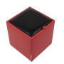 Taburet Box - imitatie piele rosu/negru - 21900/21901 Taburet Box - imitatie piele rosu/negru - 21900/21901
