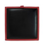 Taburet Box - imitatie piele rosu/negru - 21900/21901 Taburet Box - imitatie piele rosu/negru - 21900/21901
