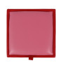 Taburet Box - imitatie piele rosu/roz - 21900/21896 Taburet Box - imitatie piele rosu/roz - 21900/21896