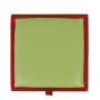 Taburet Box - imitatie piele rosu/verde - 21900/21899 Taburet Box - imitatie piele rosu/verde - 21900/21899
