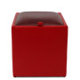 Taburet Box - imitatie piele rosu/bordo - 21900/21902 Taburet Box - imitatie piele rosu/bordo - 21900/21902