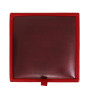 Taburet Box - imitatie piele rosu/bordo - 21900/21902 Taburet Box - imitatie piele rosu/bordo - 21900/21902