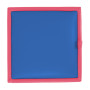 Taburet Box - imitatie piele roz/albastru - 21896/21898 Taburet Box - imitatie piele roz/albastru - 21896/21898