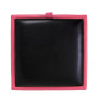 Taburet Box - imitatie piele roz/negru - 21896/21901 Taburet Box - imitatie piele roz/negru - 21896/21901
