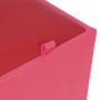 Taburet Box - imitatie piele roz/rosu - 21896/21900 Taburet Box - imitatie piele roz/rosu - 21896/21900