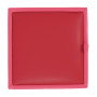 Taburet Box - imitatie piele roz/rosu - 21896/21900 Taburet Box - imitatie piele roz/rosu - 21896/21900
