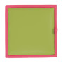 Taburet Box - imitatie piele roz/verde - 21896/21899 Taburet Box - imitatie piele roz/verde - 21896/21899