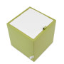 Taburet Box - imitatie piele verde/alb - 21899/21894 Taburet Box - imitatie piele verde/alb - 21899/21894