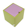Taburet Box - imitatie piele verde/mov - 21899/21897 Taburet Box - imitatie piele verde/mov - 21899/21897
