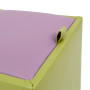 Taburet Box - imitatie piele verde/mov - 21899/21897 Taburet Box - imitatie piele verde/mov - 21899/21897