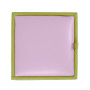 Taburet Box - imitatie piele verde/mov - 21899/21897 Taburet Box - imitatie piele verde/mov - 21899/21897