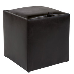 Taburet Box - imitatie piele wenge - 21835 Taburet Box - imitatie piele wenge - 21835