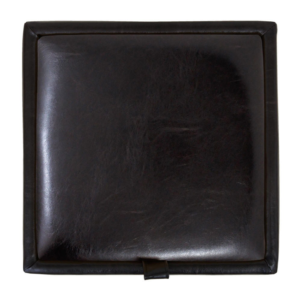 Taburet Box - imitatie piele wenge - 21835 Taburet Box - imitatie piele wenge - 21835