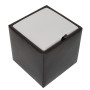 Taburet Box - imitatie piele wenge/alb - 21835/21894 Taburet Box - imitatie piele wenge/alb - 21835/21894