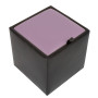 Taburet Box - imitatie piele wenge/mov - 21835/21897 Taburet Box - imitatie piele wenge/mov - 21835/21897