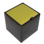 Taburet Box - imitatie piele wenge/verde - 21835/21899 Taburet Box - imitatie piele wenge/verde - 21835/21899