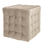 Taburet Bump - stofa H03 - bej