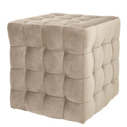 Taburet Bump - stofa H03 - bej Taburet Bump - stofa H03 - bej