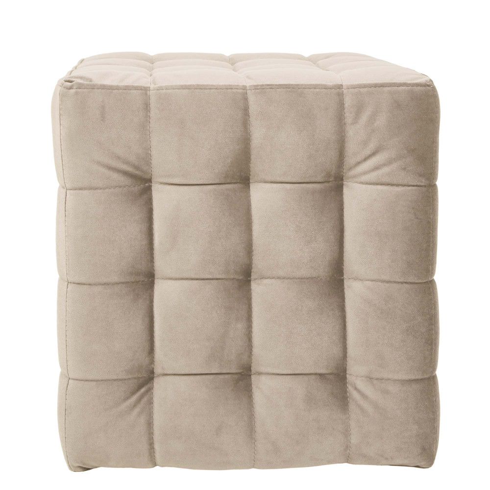 Taburet Bump - stofa H03 - bej Taburet Bump - stofa H03 - bej