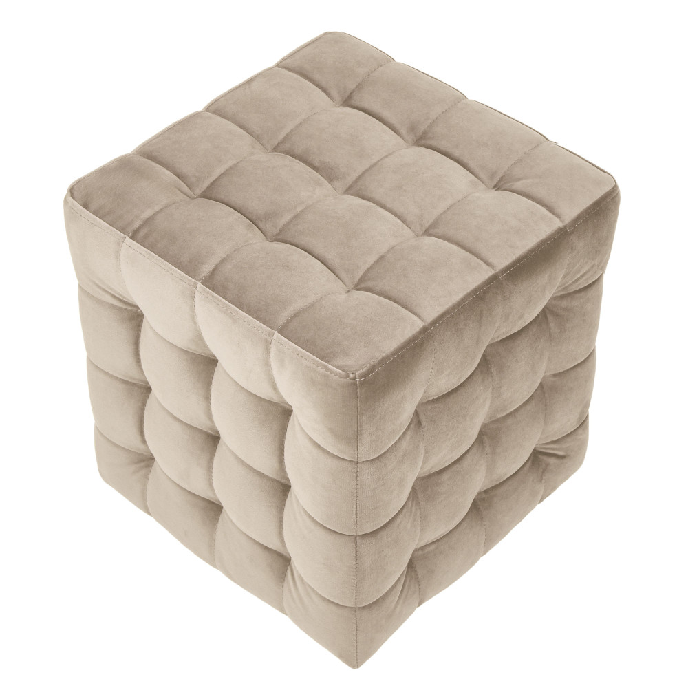 Taburet Bump - stofa H03 - bej Taburet Bump - stofa H03 - bej