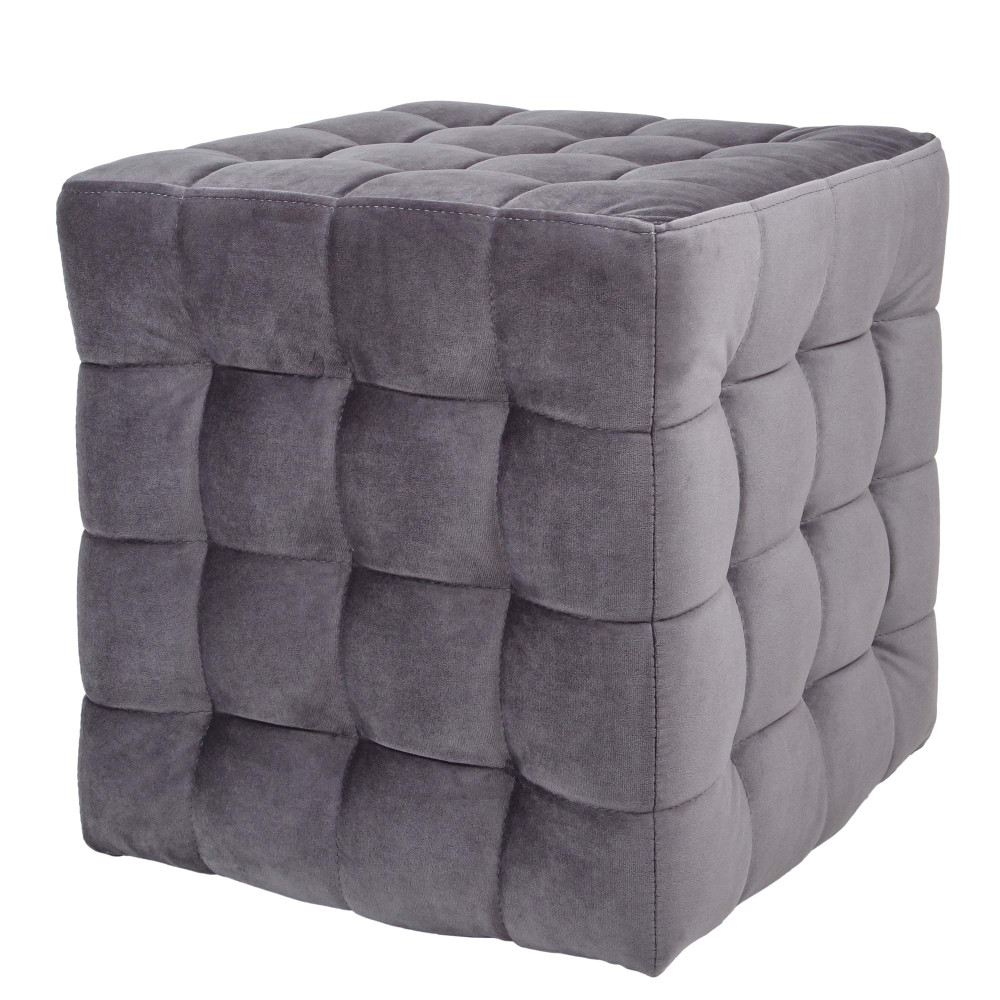 Taburet Bump - stofa H30 - gri Taburet Bump - stofa H30 - gri