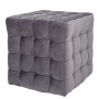 Taburet Bump - stofa H30 - gri Taburet Bump - stofa H30 - gri