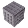 Taburet Bump - stofa H30 - gri Taburet Bump - stofa H30 - gri