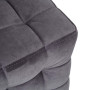 Taburet Bump - stofa H30 - gri Taburet Bump - stofa H30 - gri