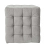 Taburet Bump - stofa H34 - gri deschis Taburet Bump - stofa H34 - gri deschis