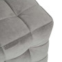 Taburet Bump - stofa H34 - gri deschis Taburet Bump - stofa H34 - gri deschis