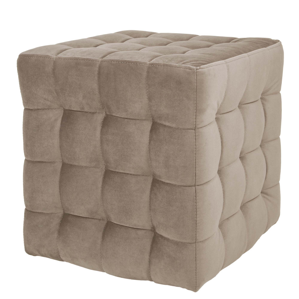 Taburet Bump - stofa H44 - grej